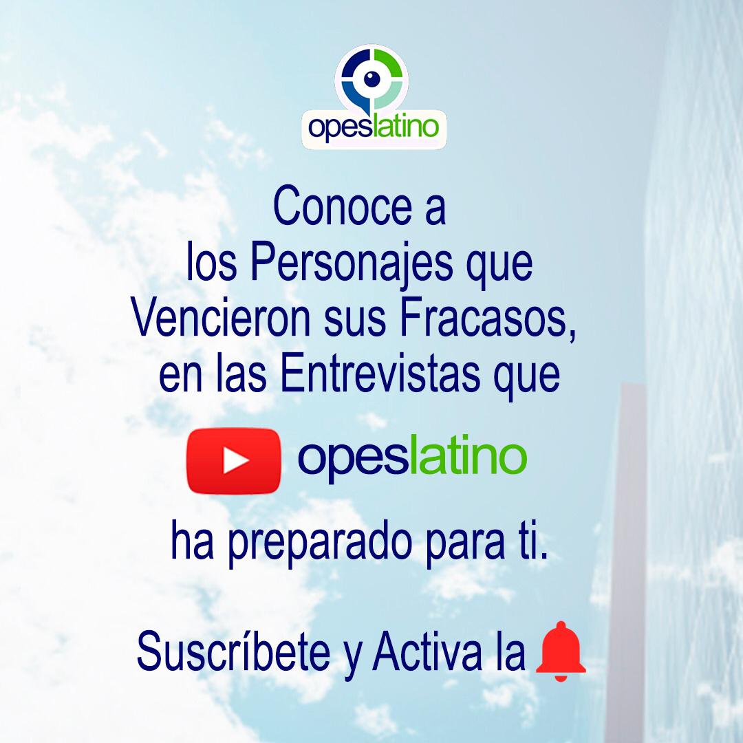 opeslatino's tweet photo. ✅ Los momentos de crisis son oportunidades y los desaciertos son enseñanzas. Conoce cómo ha sido el camino hacia el éxito de perfiles excepcionales latinoamericanos en nuestro canal de YouTube ¡Visítanos! 👉🏻 https://t.co/1AIeK4vQHg

#Opeslatino https://t.co/NVI1xvoTxg