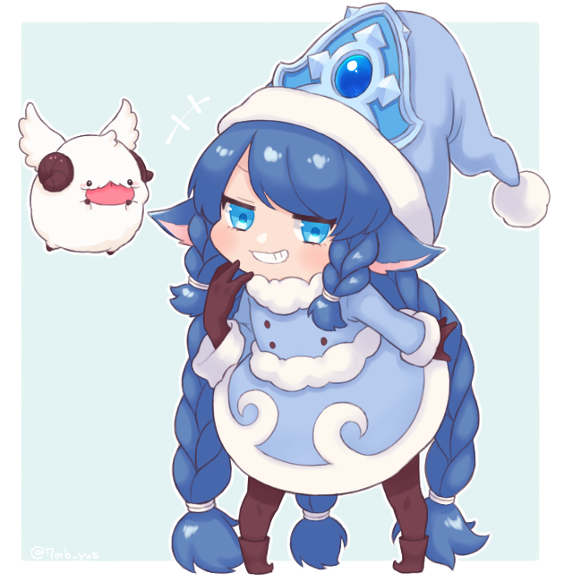 ルル(リーグ・オブ・レジェンド) 「Winter Wonder Lulu❄️ #ArtofLegends 」|当麻ゆうのイラスト