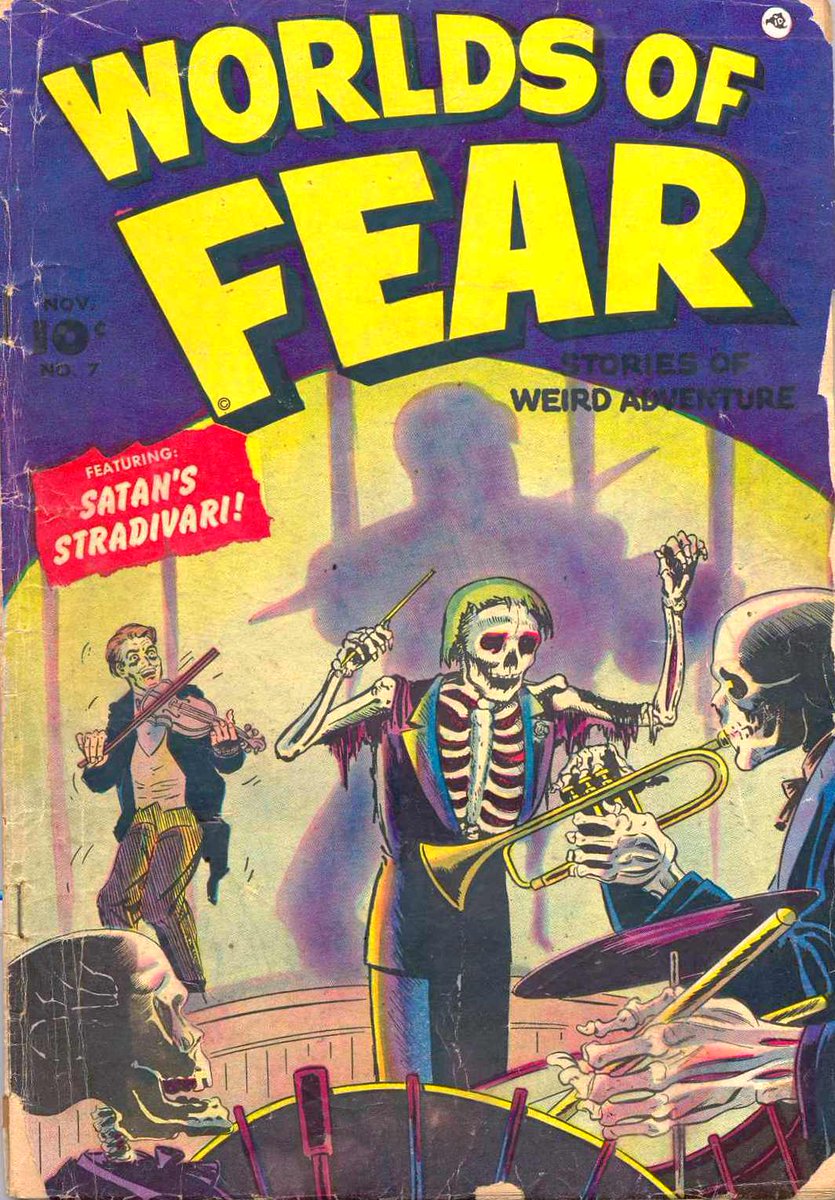 WORLDS OF FEAR! A real horror comic book classic. #comics #comicbooks #horror #comicbook #HorrorArt #HorrorCommunity