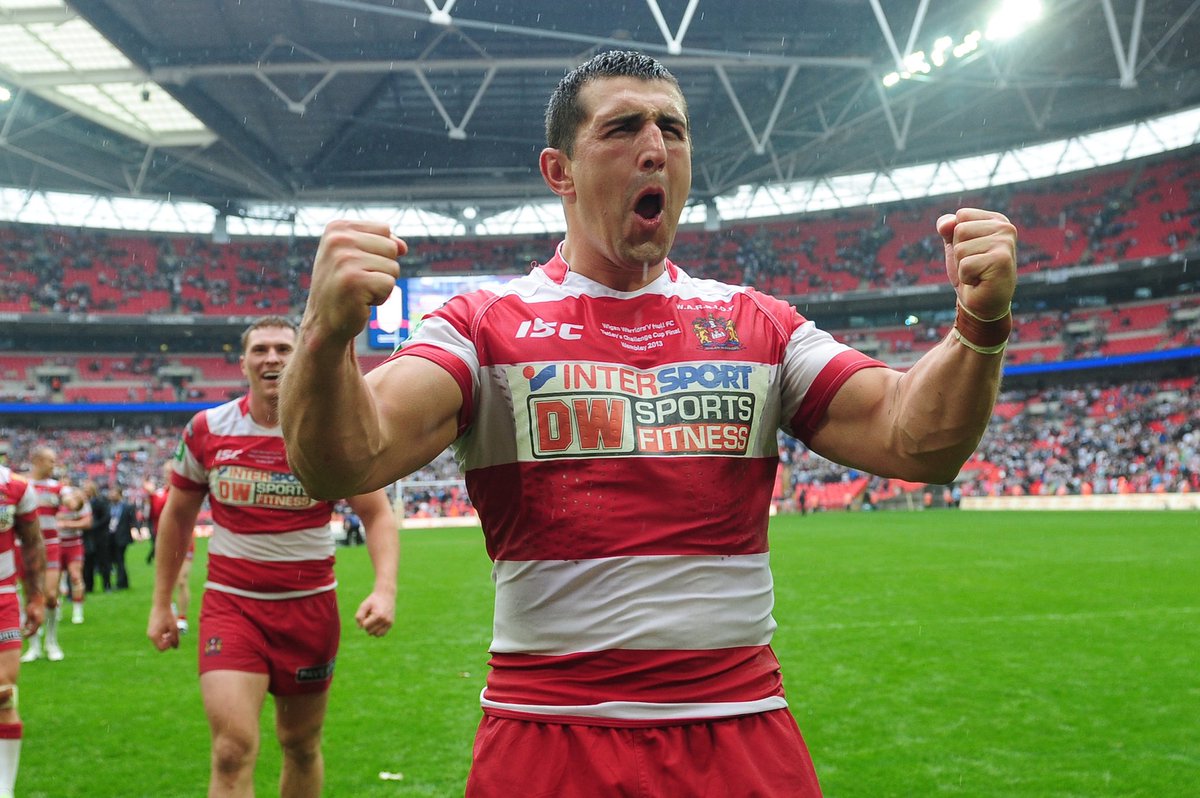 WiganWarriorsRL's tweet photo. 🗣 Ben Flower: “I’ve had unreal memories over the nine years I’ve been here. It’s been awesome.” 👏

#WWRL https://t.co/VZ1Hd0bsFI