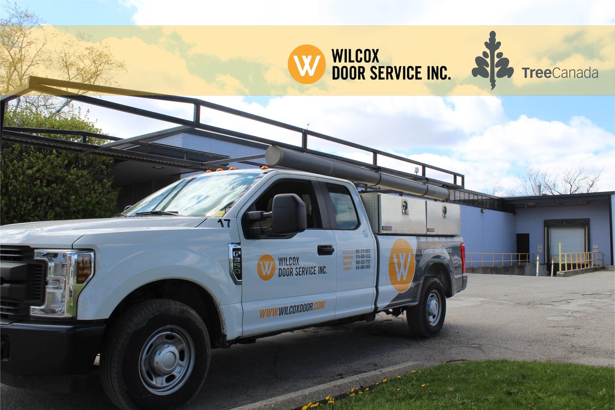WilcoxDoor's tweet photo. Wilcox is extremely excited to announce our Partnership with @TreeCanada. Moving forward, any customer that is on a Preventative Maintenance Program and places a service call, a tree will be planted for each call!

#sustainability #environmentalresponsibility #environment https://t.co/7cstixe48G