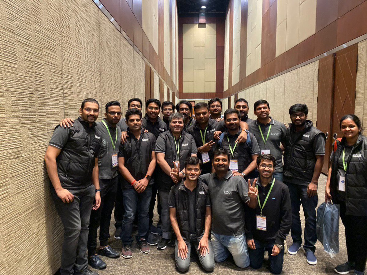 It was fantastic event last year #sangam19 . So many unforgettable moments, one of them is group pic with all <a href="/AIOUG/">All India Oracle Users Group (AIOUG)</a> Volunteer family members. I nominate <a href="/hiteshgondalia/">hiteshgondalia</a> <a href="/amarjee53435589/">amarjeetkaur</a> <a href="/tanwanichandan/">Chandan Tanwani</a> to share their favorite moment. 
Exited for upcoming event #Sangam20