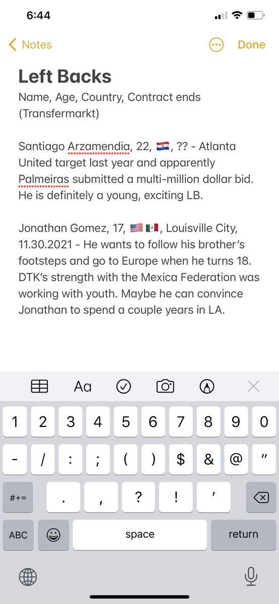 Players I think DTK/LA Galaxy should consider (GK, LB, and RB) @sftsangel96  @sfts96  @GalaxyPodcast  @LAisOurHouse  @LAGalaxyFanTalk  @LAG_Rumors  @GalaxyNationLAX  @Galaxy_History let me know what you think. 1/