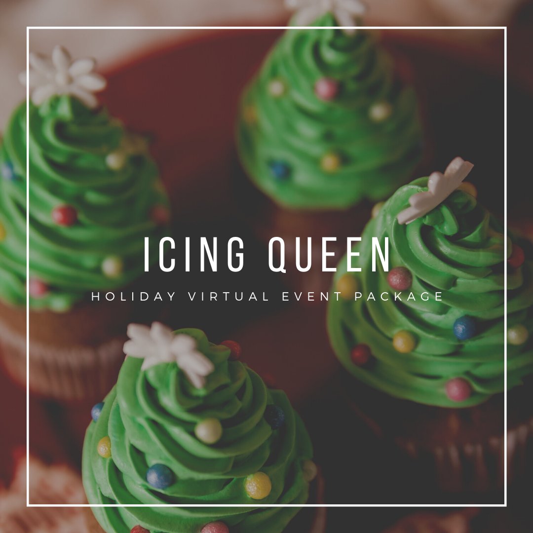 We've curated eight turnkey virtual event experiences for the holidays! Top this...

No. 4: Icing Queen 🧁
Holiday parties can be a drag, but this year you can have your cake and eat it too!

Learn more at coteriespark.com/8-holiday-virt…. 🎄