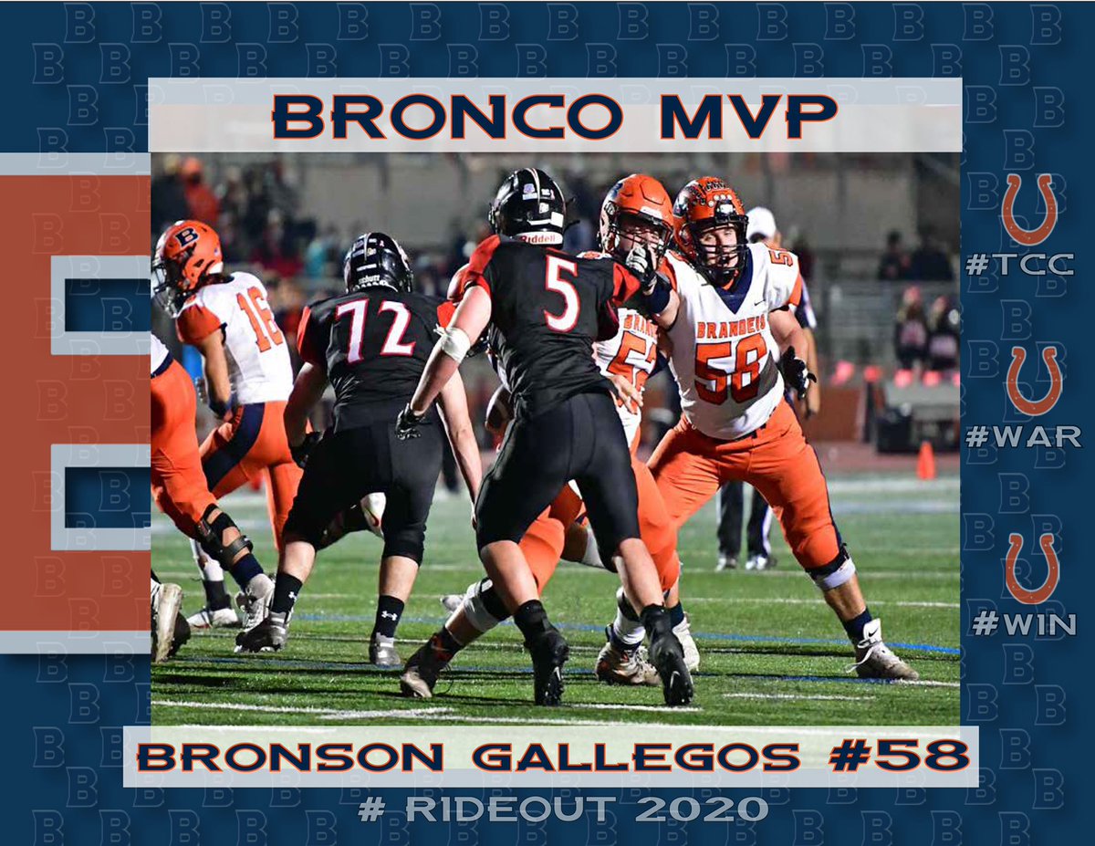 SaBrandeis's tweet photo. 🚨#BRONCO #ROLL #CALL🚨BRONCO MVP VS CHURCHILL 🏈🔥 @bronsongalIegos 🥇🏆@Helotesecho2013 @BroncosBrandeis @NISDBrandeis #MICHAELCAMPBELL🙏🏼👏🏼 #TCC #WAR #WIN #RIDEOUT20 https://t.co/fwAN6sBVBe