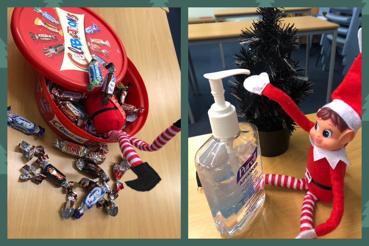 Buddy is out of ‘elf isolation’ but is covid secure and following our guidelines. He has very kindly offered to test the chocolates in Y4 - he says they’re fab