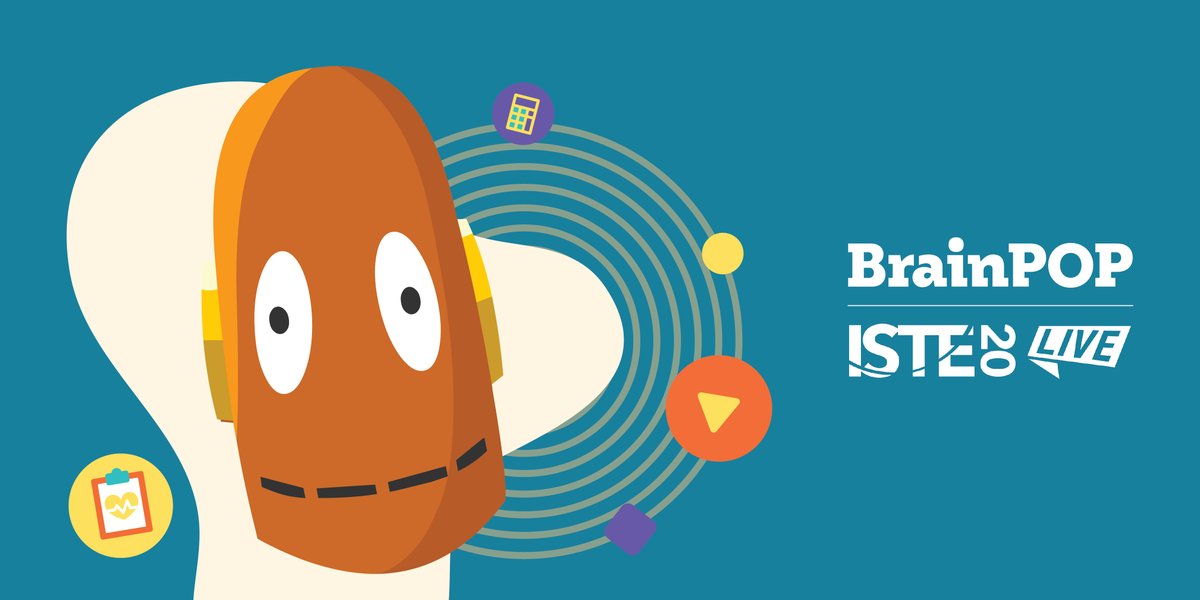 #ISTE20 is here, and we hope to see you there! We have a ton of amazing presenters this year who are excited to share their demos with you! 

To visit our booth at @ISTE, log in to conference.iste.org/2020/, then head over to: brnpop.co/ISTE2020! 🤖 #BrainPOPxISTE #edtech