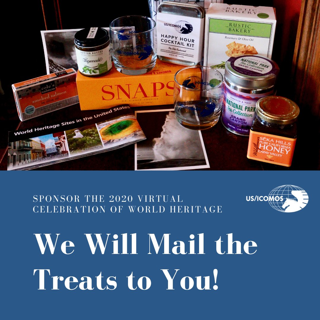 WHUSA1965's tweet photo. Celebrate World Heritage with us on December 19th! Sponsors receive special treats... and your contribution will be DOUBLED through the end of 2020. Sign up today: https://t.co/WwOdGQqZ12
#USICelebrate #SekaHills #BunchesandBunches #SutterButtesOliveOils #ColesSmokedSalmon https://t.co/W4nxoS8WB4