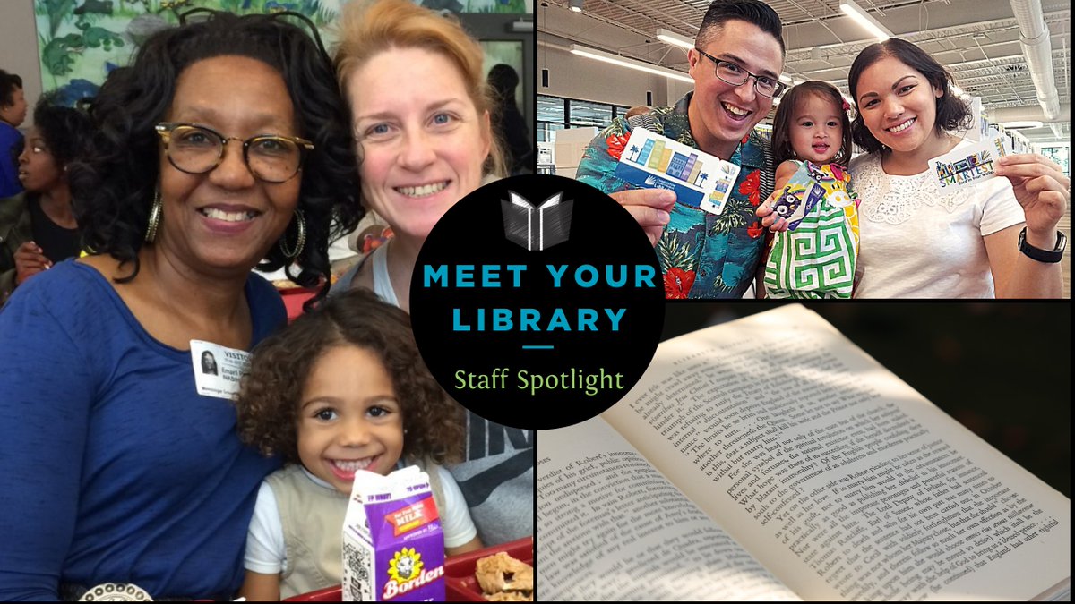ChasCoLibrary's tweet photo. This month, one of our staff members is celebrating her 45th year working at the Charleston County Public Library! Find out why Marilyn has stayed with the library for more than four decades in today's #MeetYourLibrary WATCH: https://t.co/GEGnnpvHsn #ChsReads #StaffSpotlight https://t.co/ODlDZXiL4U