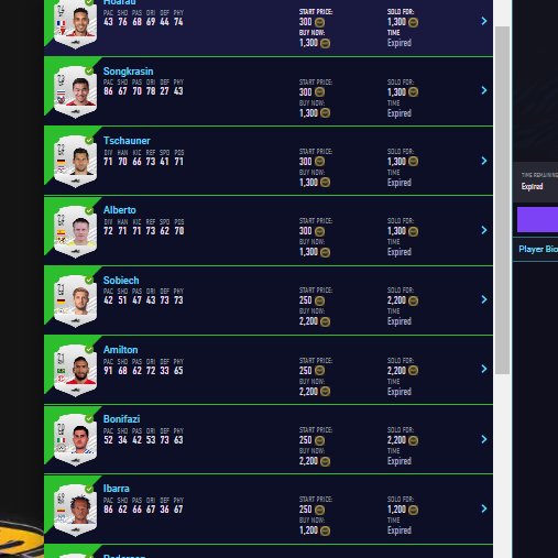 Trading4Stoners's tweet image. Thanks for a nice 6,5 hours stream guys 💚 Started with FIFA and listed these Silvers before we went to GTA 🤙

#BackASAP