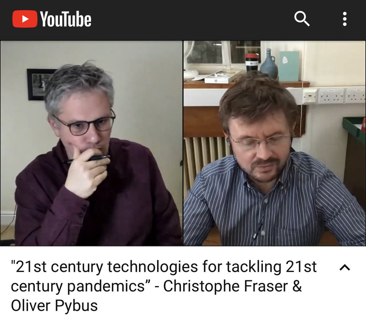 DeniNorth's tweet photo. Fascinating talk by @ChristoPhraser and @EvolveDotZoo on opportunities and challenges of successfully applying new technologies to pandemics past, present, and future. Live recording is available: https://t.co/S6QdKSVvCD #digitalhealth #pandemics #techinhealth #digitalepi https://t.co/JHX7E3aMlt