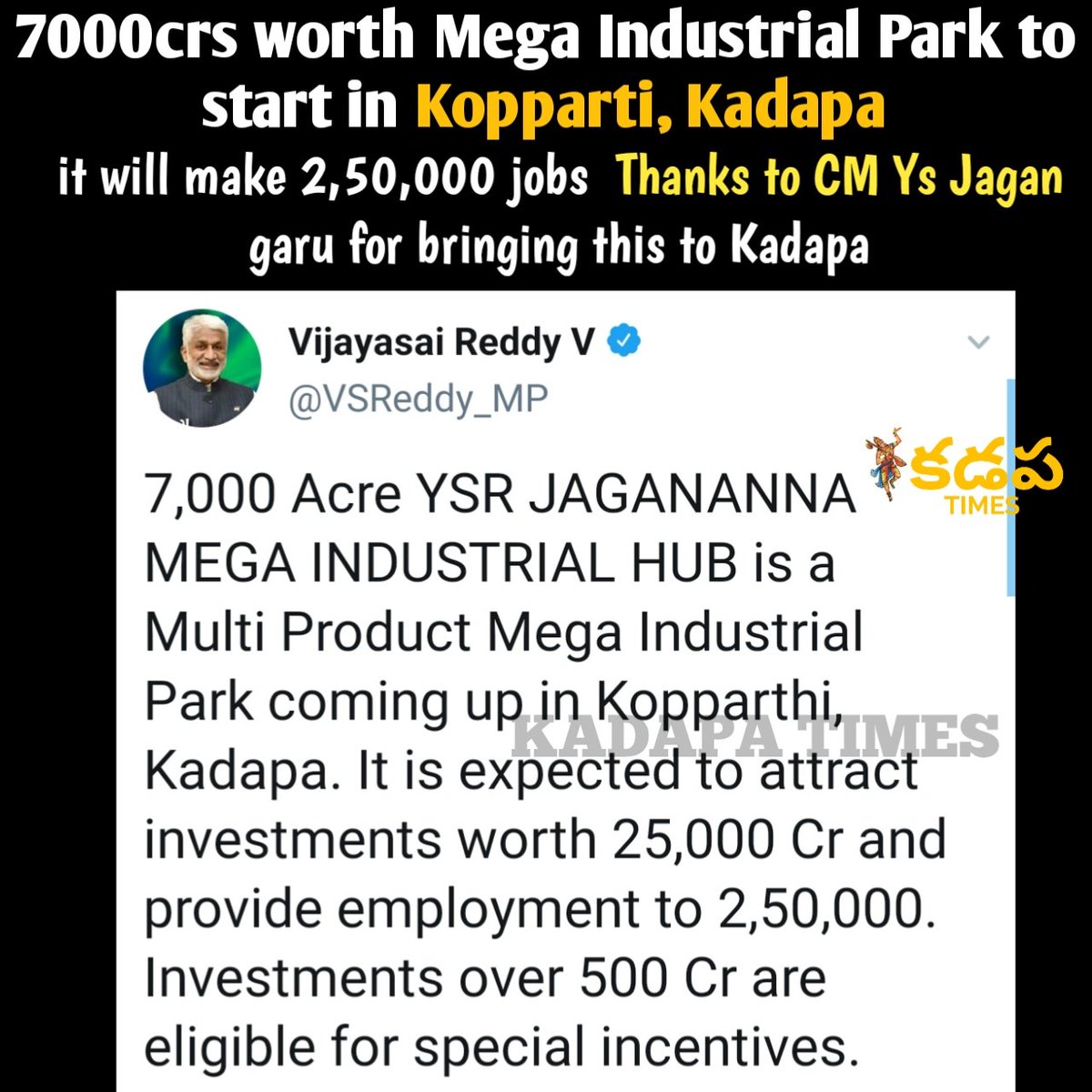 Kadapa Times tweet media