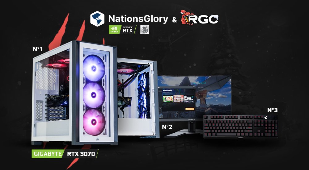 Feneris6's tweet photo. Je participe au concours Noël @NationsGlory, aidez moi en partageant mon lien ! 🌍 Rejoignez-moi 😘 #NationsGlory #Minecraft 🔗 https://t.co/Eu28ACbSon https://t.co/sdmB8ipQS6