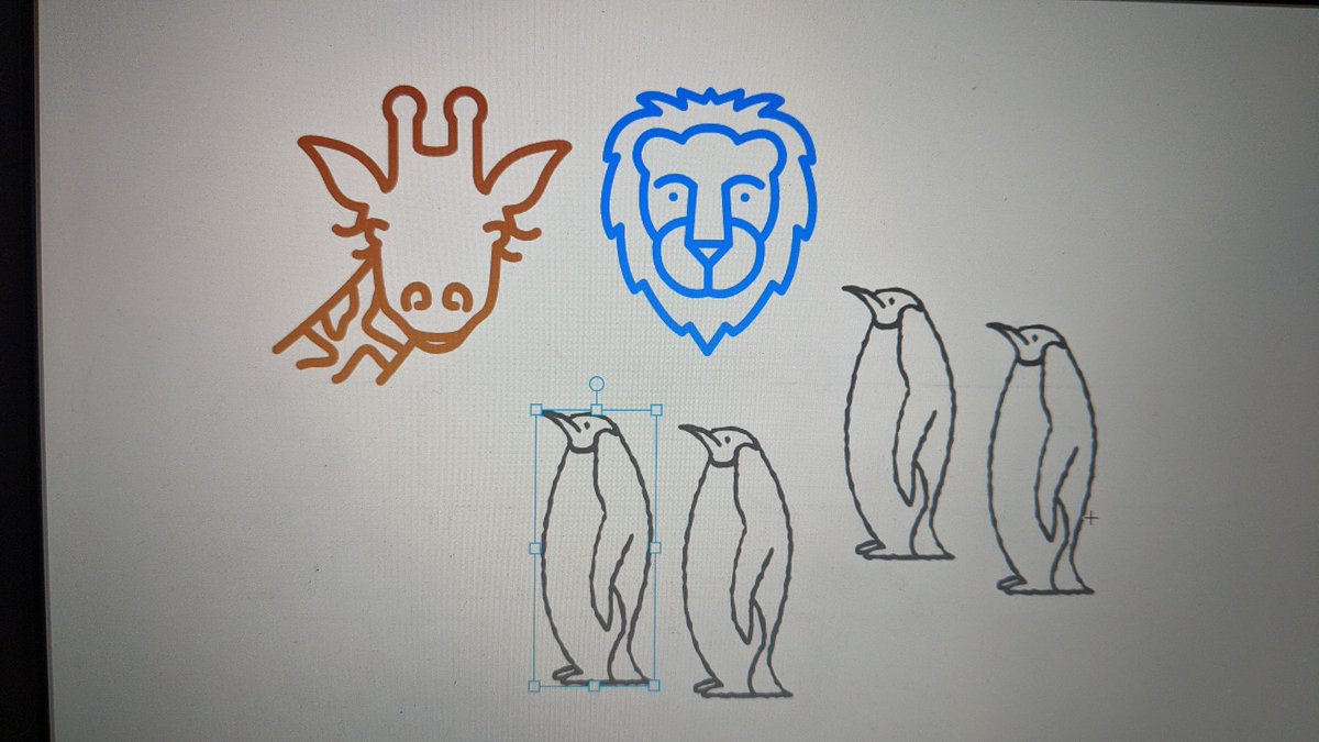 Nailed it! 
Doodling away using <a href="/AutoDraw/">AutoDraw</a> for Guess the movie activity! @iste @isteconnects #iste2020