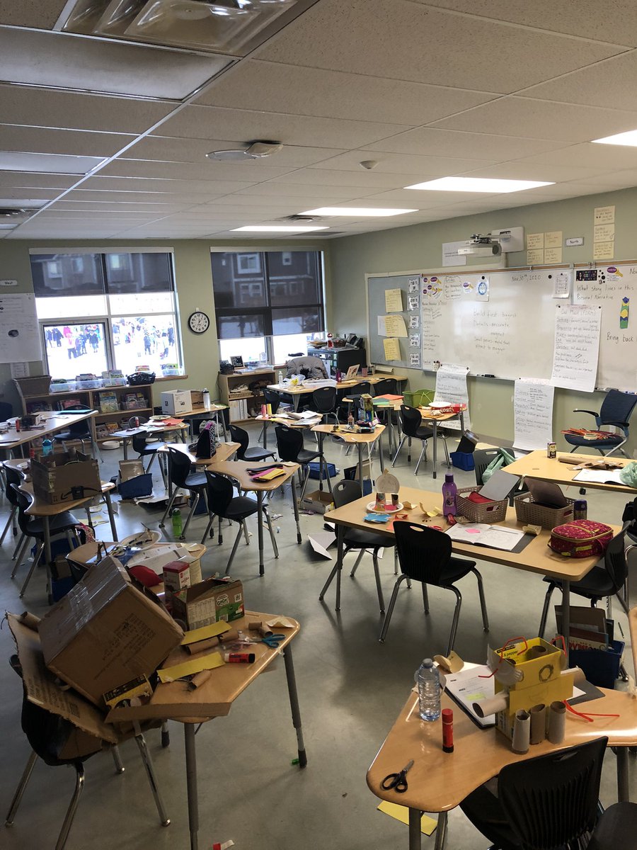 Grade2Csak's tweet image. The best kind of mess in 2C. Using our materials responsibly to create our magnet games. Amazing to see these little humans use each other’s feedback &amp;amp; problem solve through difficult moments like champs. Tomorrow we test &amp;amp; reflect! @heronscrossing #rvsed #abed #ibdesigncycle