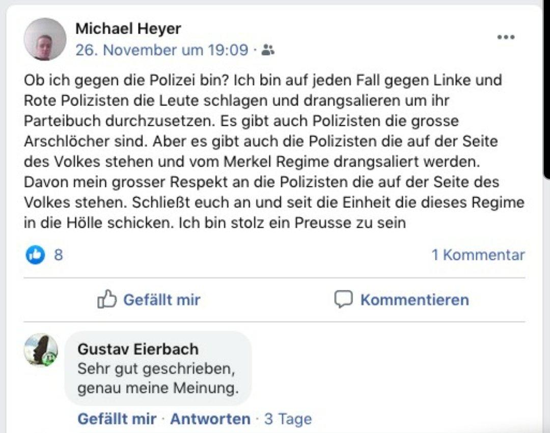 RMehrturer's tweet photo. Der große #Revolutionsführer Michael #Heyer #Glöck hat eine Botschaft an die #Polizei.

#Patrioten #Heimat #Deutschland #Sachsen #Weimar #Eisenach #SWE #Familienboss #Thueringen #Fürst #Antifa #Soros #Corona #Merkel #Maskenpflicht #Revolution #Querdenken #Merkel #Regime https://t.co/cfknVEYMu6
