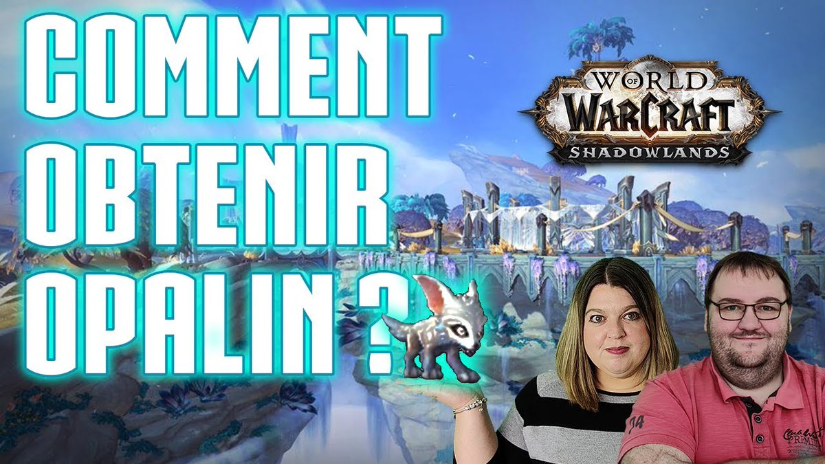 KCelaniel's tweet photo. Notre dernière vidéo sur WOW ! "COMMENT OBTENIR LA MASCOTTE OPALIN ?"
@Warcraft_FR @Warcraft @JudgeHype @Wowhead #Warcraft_FR #Warcraft
Watch Now: https://t.co/37j0G97AsQ https://t.co/C9yqoa8L8Y