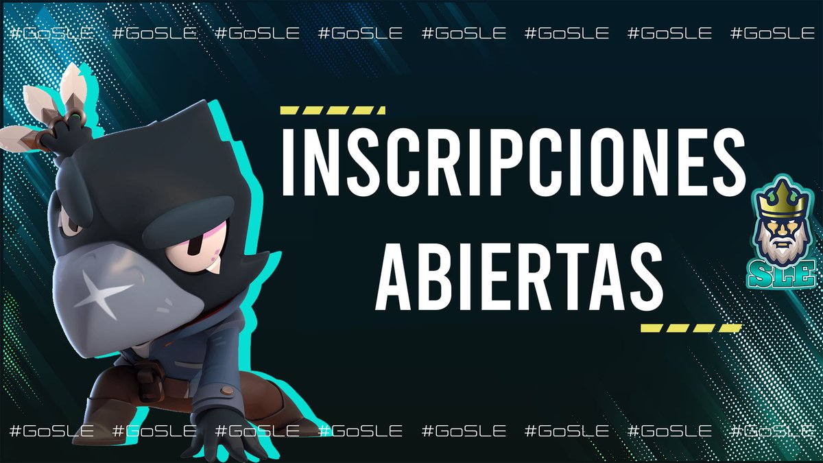 #BrawlStars | ¡Inscripciones Abiertas!

🏆| $5USD 
🌍| Solo Region SA
📋| 32 Cupos 

Ingresa a nuestro discord 

🌐 discord.gg/uRDCPQFJSs

#GoSLE
