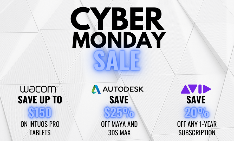 AnnexPro's tweet photo. Blink and you’ll miss it 👀
It’s #CyberMonday and we’re doing an epic sale on epic products! Save on @wacom @autodesk & @Avid for a limited time. Don’t miss out on the opportunity to improve your productivity. Shop now: https://t.co/KDGcch9lxT
#AvidSale #WacomSale #AutodeskSale https://t.co/OKjzyuG8gg
