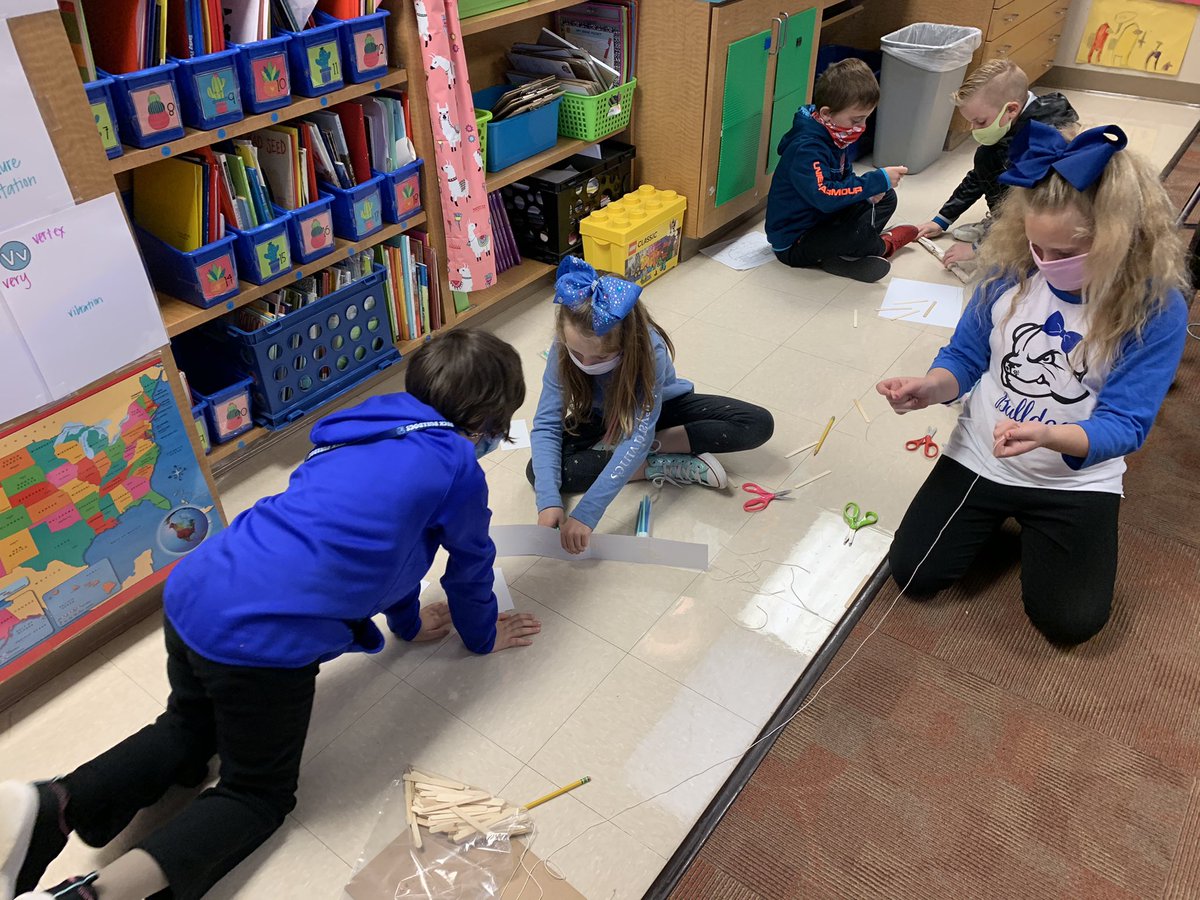 MrsGreen2nd's tweet photo. And we’re off!! 🚧🦺👷🏼♀️👷🏼♂️ Using what we’ve learned about bridges to actually BUILD!! A huge thanks/shout out to my amazing room moms for donating enough supplies for my Ss to safely work in pairs😷!! I can’t wait to test these in a couple days! @BeckElem #becktrueblue @NISDScience https://t.co/BSh73ZFwpL