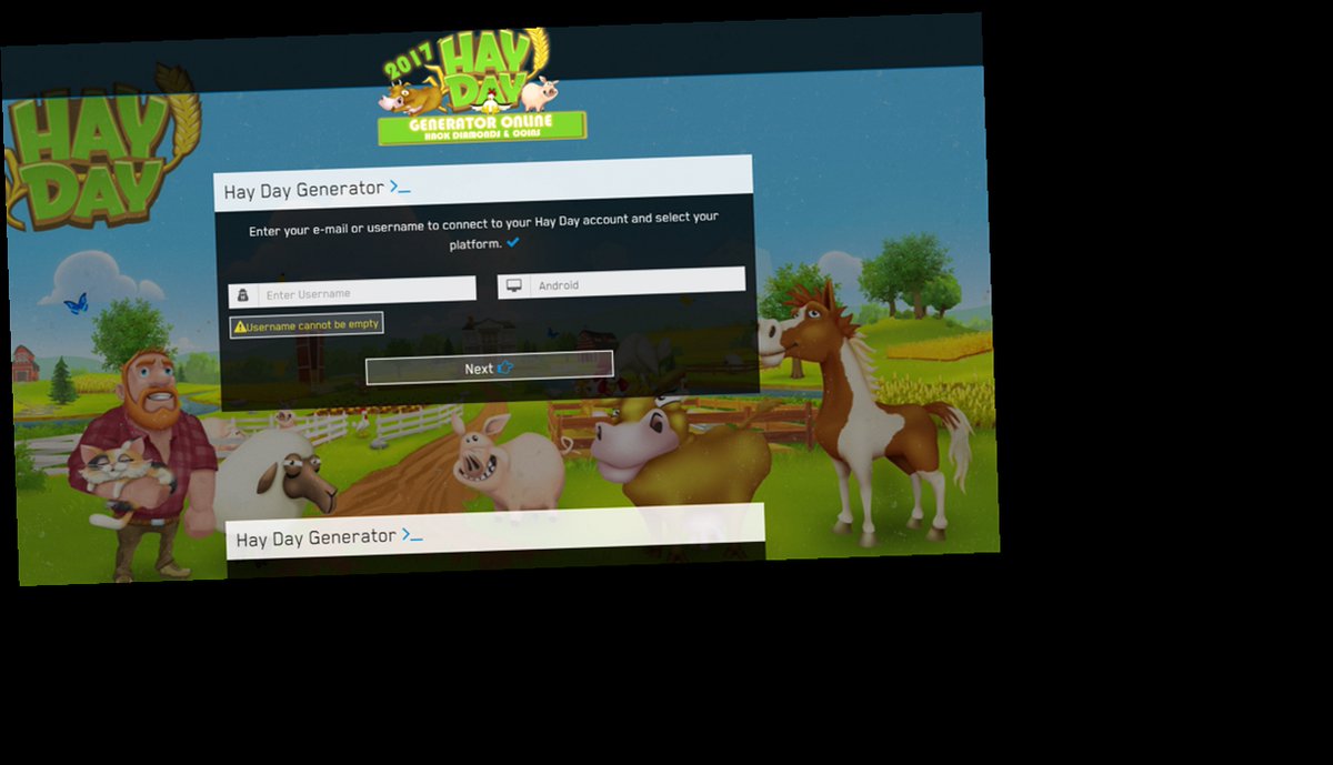 hay day online generator activation code / Twitter