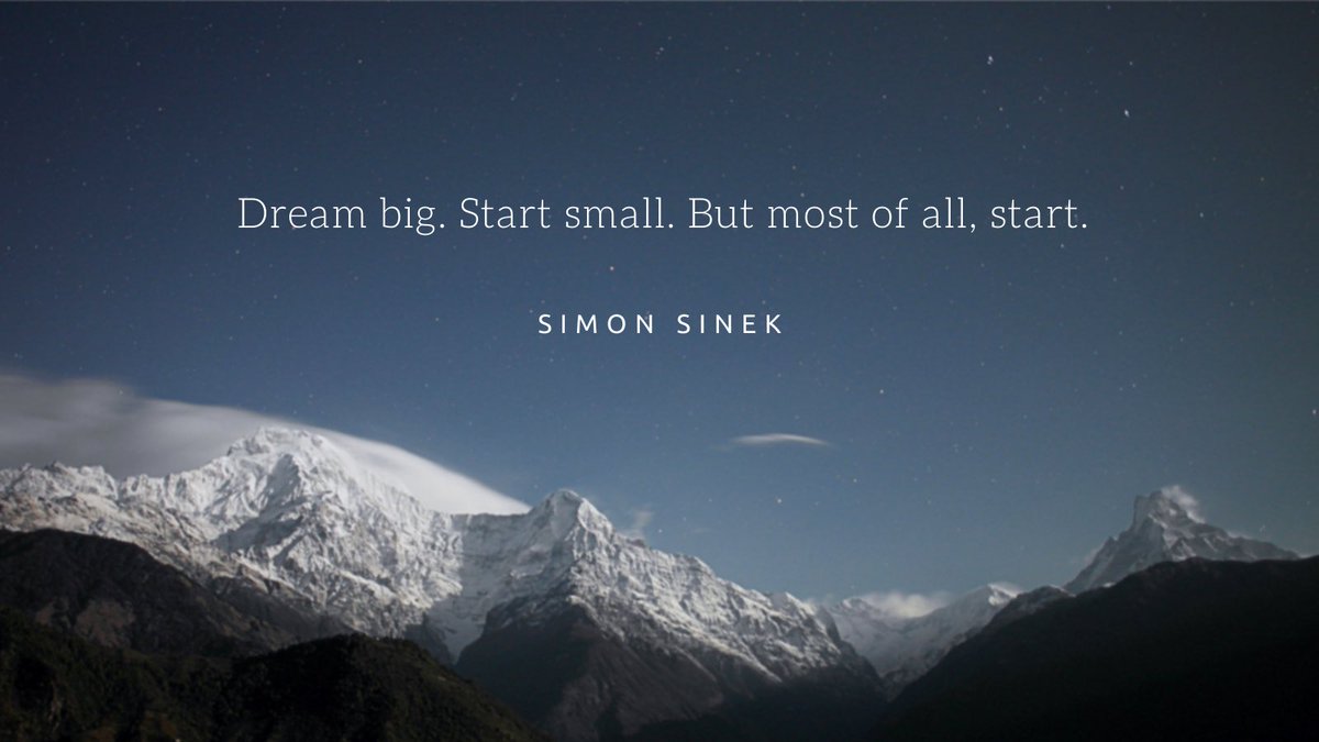 GenCQBrownJr's tweet photo. #MondayMotivation @simonsinek https://t.co/MCA5eVZaMp