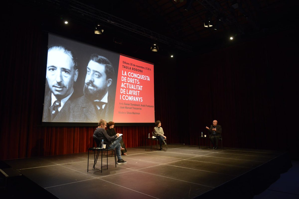 ElBornCCM's tweet photo. 🔴 Finalitza l'acte homenatge a Francesc Layret i a Lluís Companys, referents en la lluita per la #igualtat i el compromís amb la #llibertat.

👉Podeu tornar a visualitzar l'acte d'homenatge aquí: https://t.co/a1jdY022H4

#memòria #història #Layret100anys #LayretCompanys https://t.co/kUQFjzkGAG