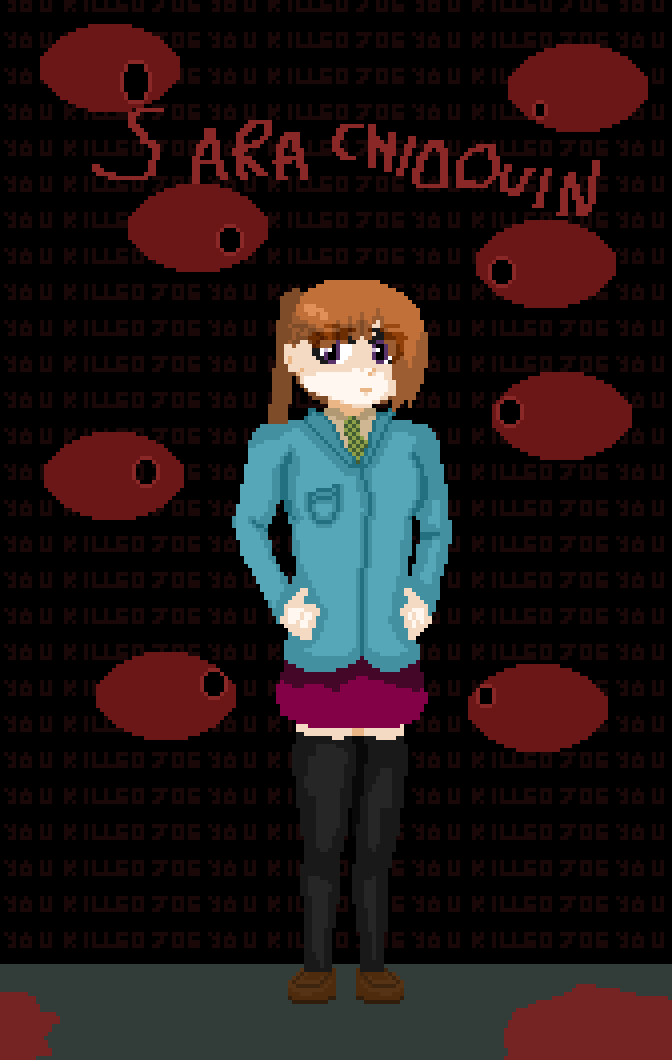 DEADPIXELMADCLK's tweet photo. Sara Chidouin from @nannkizum's Your turn to die.
千堂院 紗良 から ナンキダイキミガシネ
reupload because I mistakenly put wrong file.
#pixelart #horror #iminept https://t.co/Gxl0dYXmOO
