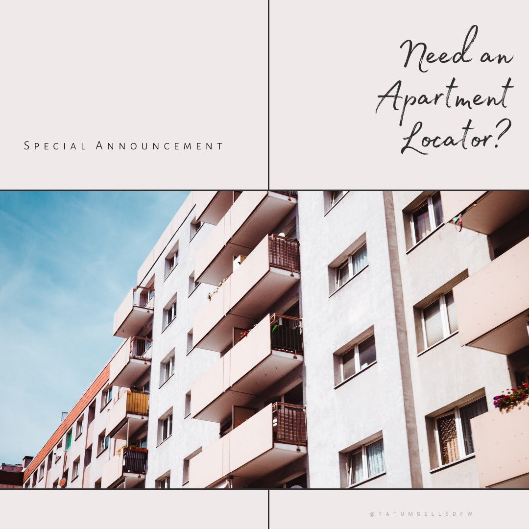 Nobody:
Me: You’re looking for an apartment? I got you!

#dfwapartments #apartmentlocator #Igotyou
