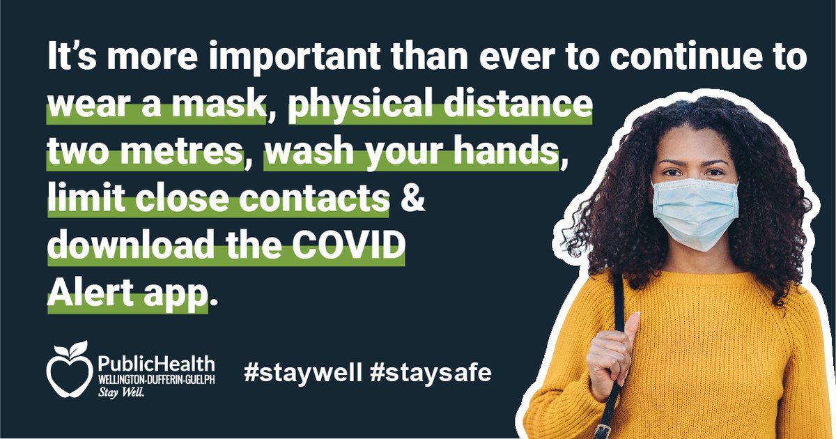 WDGPublicHealth's tweet photo. It takes all of us to #crushCOVID. We got this. We can #maskup, 😷 physical distance,👈 👉,  wash our hands 🤲,  limit close contacts and use the COVIDAlert app.  
 It's what we can do together to stop the spread of COVID.  #staywell #staysafe https://t.co/kFte47kPAf
