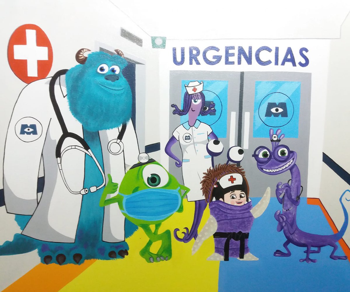 katpintora's tweet photo. MONSTRUOS AL RESCATE🏥
🎨Acrílico sobre lienzo
🖌60 cm × 50 cm https://t.co/fEPK1QyvXA