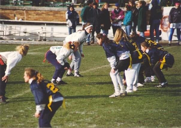 4LeafCloverGirl's tweet photo. When we were young ... College Edition ☘️🏈 #NDFB #DormFootball #SiegfriedHall https://t.co/qzu5pgqLn0