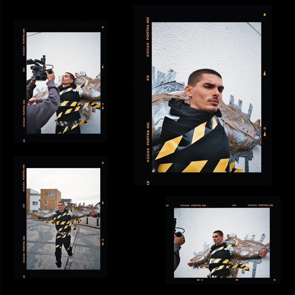 createdbyap's tweet photo. BTS of @callmedebe TELL ME VIDEO. ALL SHOT ON FILM. #portra400 #yashica #canon #BehindtheScenes https://t.co/huaw9Rc9nD