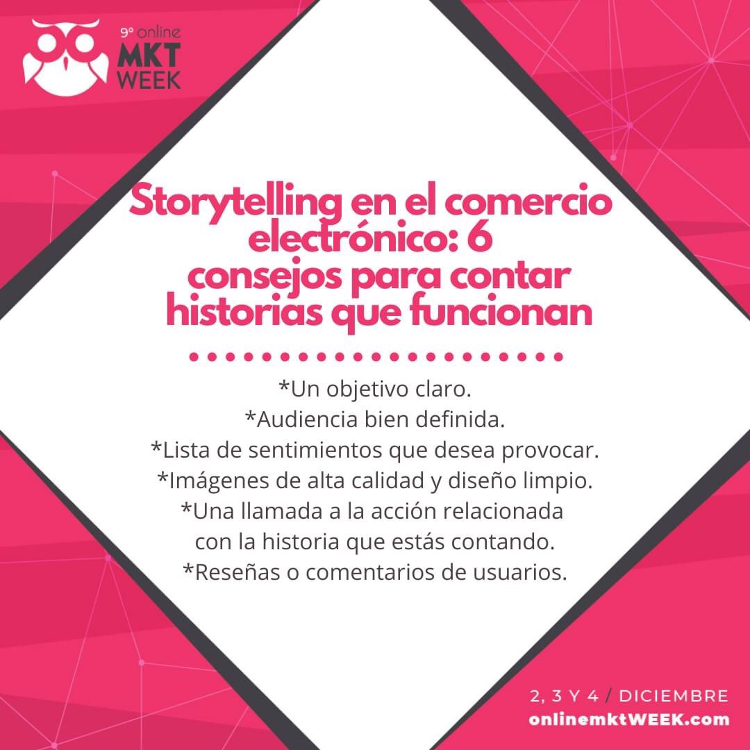 OMW GRATIS
#DÍA 2 | ECOMMERCE | JUEVES 3/DIC
Tres charlas que no podés perderte
¿Cuál te interesa?
-
Inscribite GRATIS 📣onlinemktweek.com