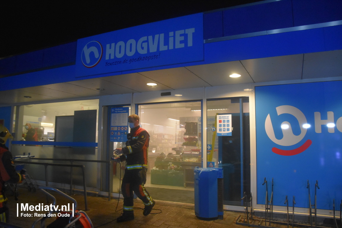 Melding brandweer Goudse Rijweg Boskoop inzake gebouwbrand