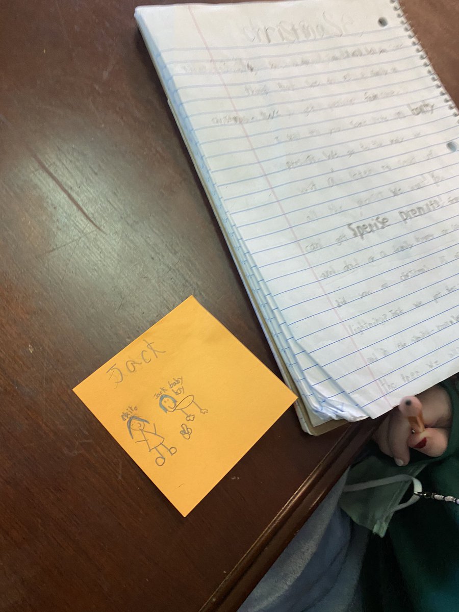 MrsWalterscheid's tweet photo. Keeping in mind who our audience is in Writer’s Workshop by jotting it down on a post-it and sticking to our desks ✏️ 💜 #FISDelar https://t.co/lcbyeVw3Ir