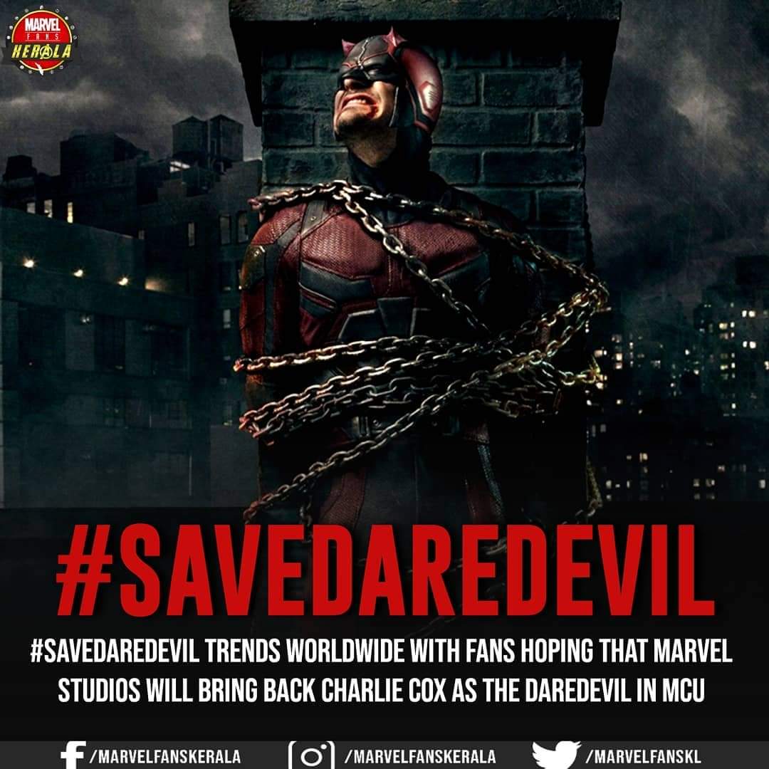 #SaveDaredevil #DaredevilNation