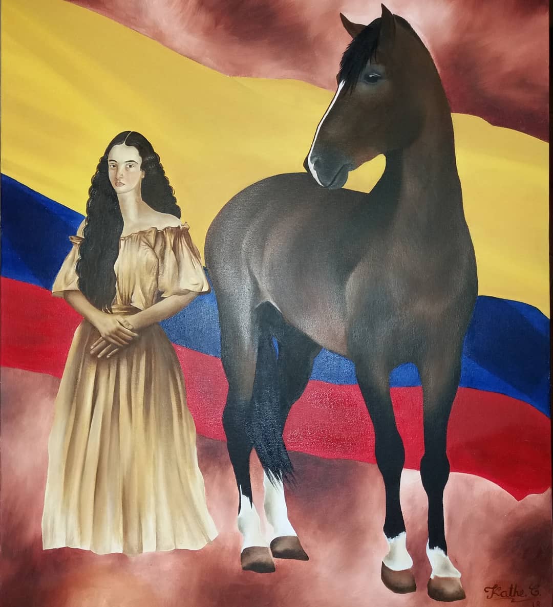 katpintora's tweet photo. OPA INDEPENDENCIA Inauguración y Exposición internacional Optimum Artis en embajada de Costa Rica en Bogotá. (18 septiembre al 18 de octubre de 2018).
Tecnica: óleo sobre lienzo 50 x 60
Nombre: Valentía https://t.co/sXhppnxAmK