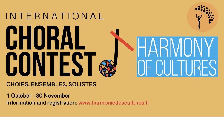 🌟 While we can’t compete in person this year, we have been given the opportunity to compete virtually in the Harmonie Des Cultures International Choral Contest!
Please support us watching it through this link and we hope you enjoy! ❤️
youtu.be/GOUW9SXA5Bo