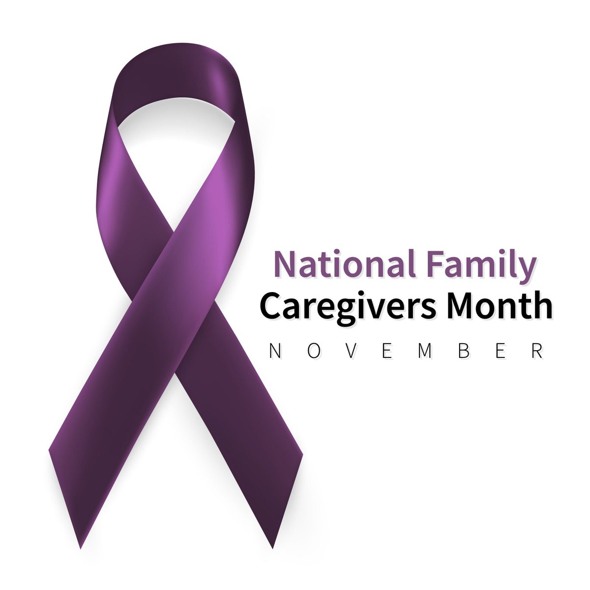 On this last day of November, let me take this chance to recognize the #nationalfamilycaregivermonth. Let's honor our family caregivers for the love & support they offer around the clock to our loved ones, while also recognizing the challenges that they face & how they manage it.