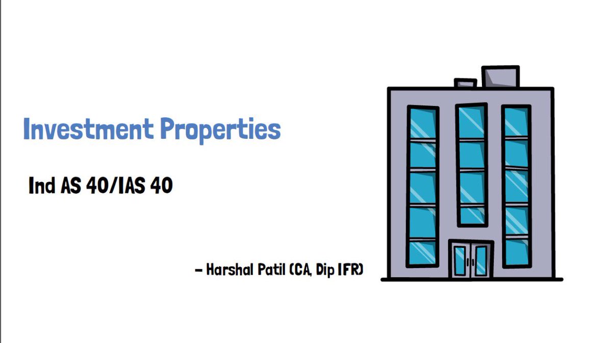 TheHarshalP's tweet photo. Quick Summary on Ind AS 40/IAS 40 - Investment Property! (Entire standard in under 14 mins)
Please do like share and subscribe!#financialreporting #icai #accaglobal #indas #ifrs #Accounting https://t.co/49ynWSvD0X
