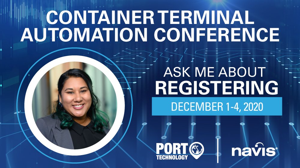 KalerisOfficial's tweet photo. Join Meena Shah on Dec 2nd for the #session, "Emerging Technologies &amp; How #Innovation Projects Translate to Real-World #Results" at #CTAC2020. Learn which #technologies can provide instant value to your #terminal by registering: https://t.co/QrXImz6GVT #CTAC https://t.co/6q3AlJKJDw