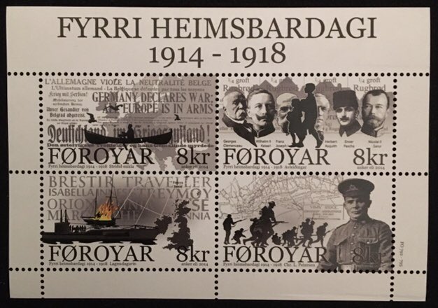 So who can tell my why this set of stamps from the Faroe Islands (2014) are in my collection? #SpotTheHabsburg