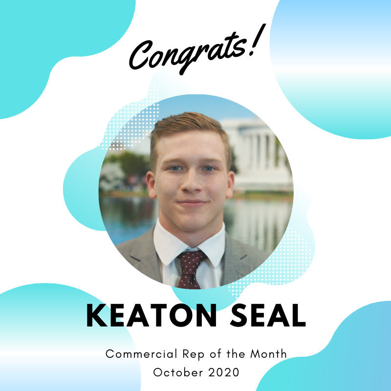 UBTI's tweet photo. Congratulations to Keaton Seal for his performance in October!

#repofthemonth #congratulations #hardworkpaysoff #performance #careers https://t.co/9ofK44of1I
