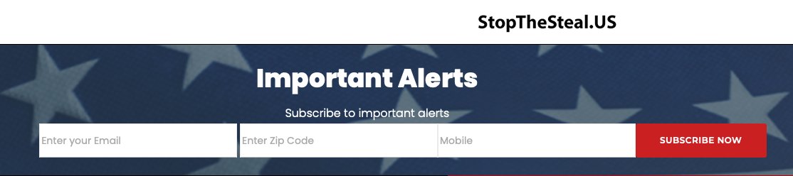 4. Everyone is building lists of supporters. Signups are going to be a nice distillation of folks receptive to the broad, broad tent of fringe& diehard folks showing up.