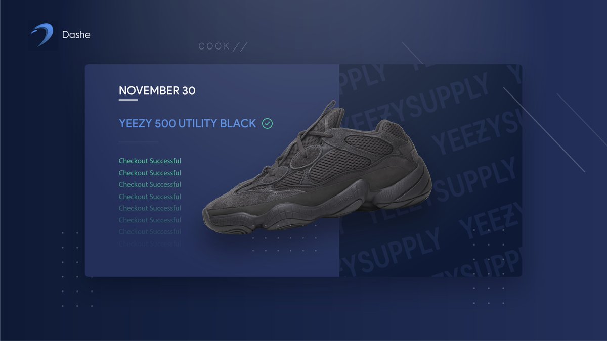 Dashe's tweet image. Our recent Yeezy Supply update was unstoppable on today's release. Dashe users are prepared to take stock on the Bred 350 restock. Are you? ❄️💨

Retweet &amp;amp; Like this tweet to win a Dashe Renewal before the drop. 🥳