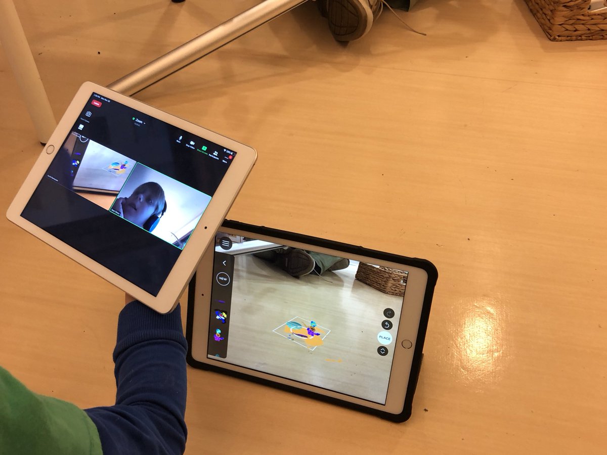 laurenangarola's tweet photo. G3 Students explored civilizations &amp; their legacies, then created their own! They had to determine the legacy of their civilization, then designed an artifact to represent the legacy in #AR using #Keynote &amp; @ARMakrApp. Can’t wait to see how they turn out! @AppleEDU https://t.co/KhRX008te4