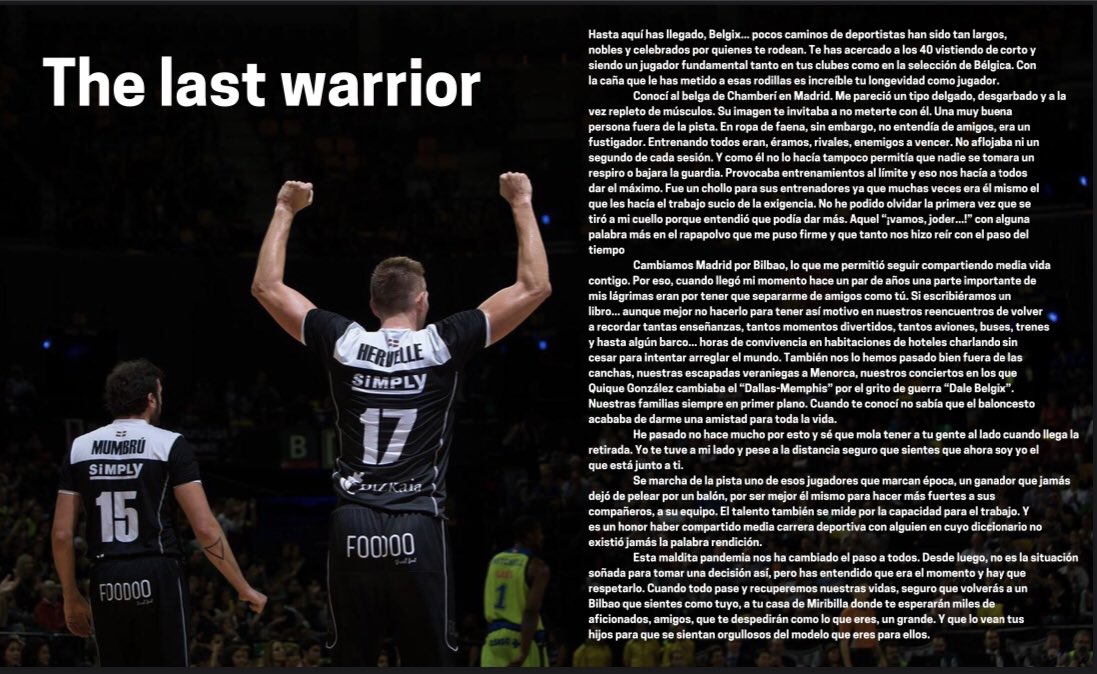 Alexmumbru15's tweet photo. The last warrior !! 
@AxelHervelle https://t.co/KJL4dtIvcn