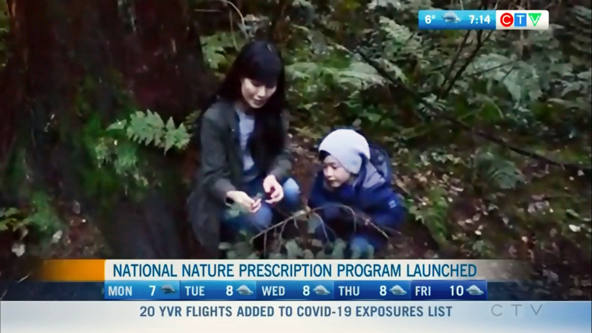 As #PaRx Director, I'm beyond excited to announce that @bcparksfdn is launching 🇨🇦's first national nature prescription initiative today! Check out CEO Andy Day @CTVMorningLive: bc.ctvnews.ca/video?clipId=2… and register to prescribe: parkprescriptions.ca
#healthybynature 🌿