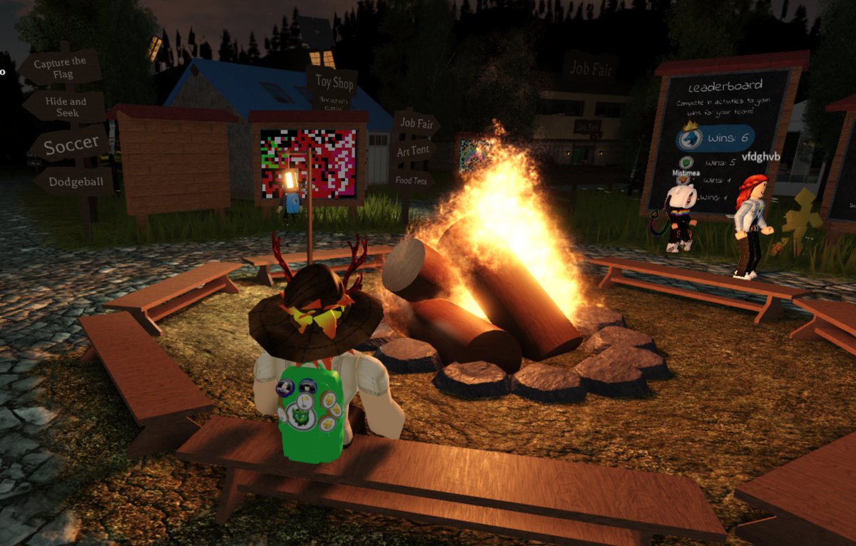 Summer Camp Roblox On Twitter Check Out Jobs And Capture The Flag In The New Summer Camp Update Https T Co 6uzvwahdje Roblox Robloxdev - roblox game jobs
